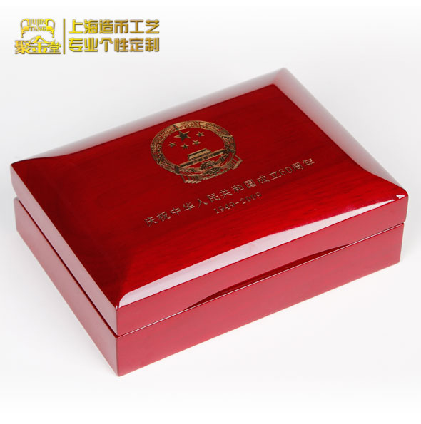 紅色鋼琴烤漆木盒