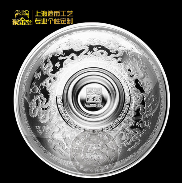 99.9%純金定制銀碗 銀飯碗定做 商務饋贈 定做銀碗 開業禮品定制 周年慶定制